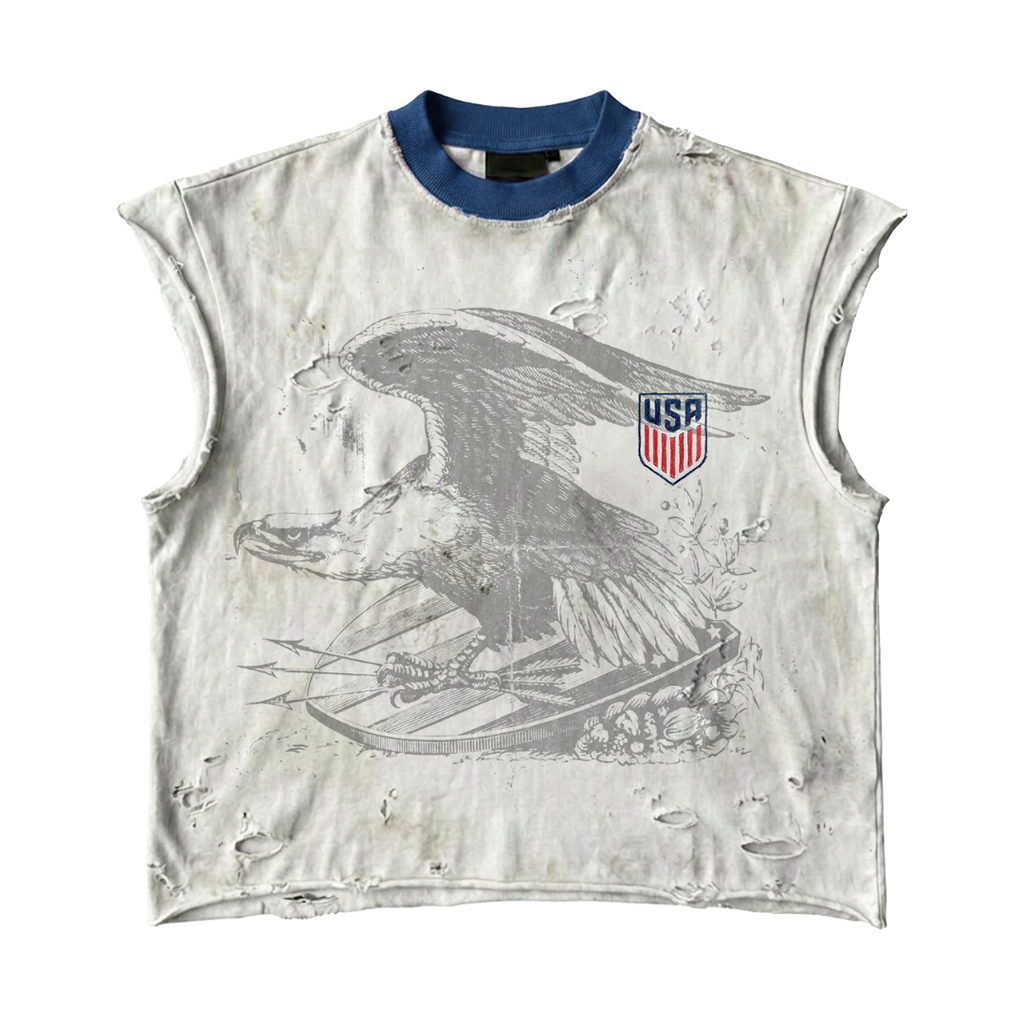 USA Cut-Off Tee