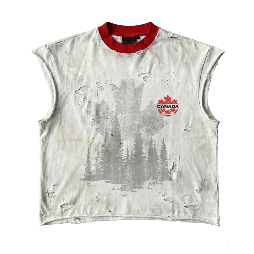 Canada Cut-Off Tee