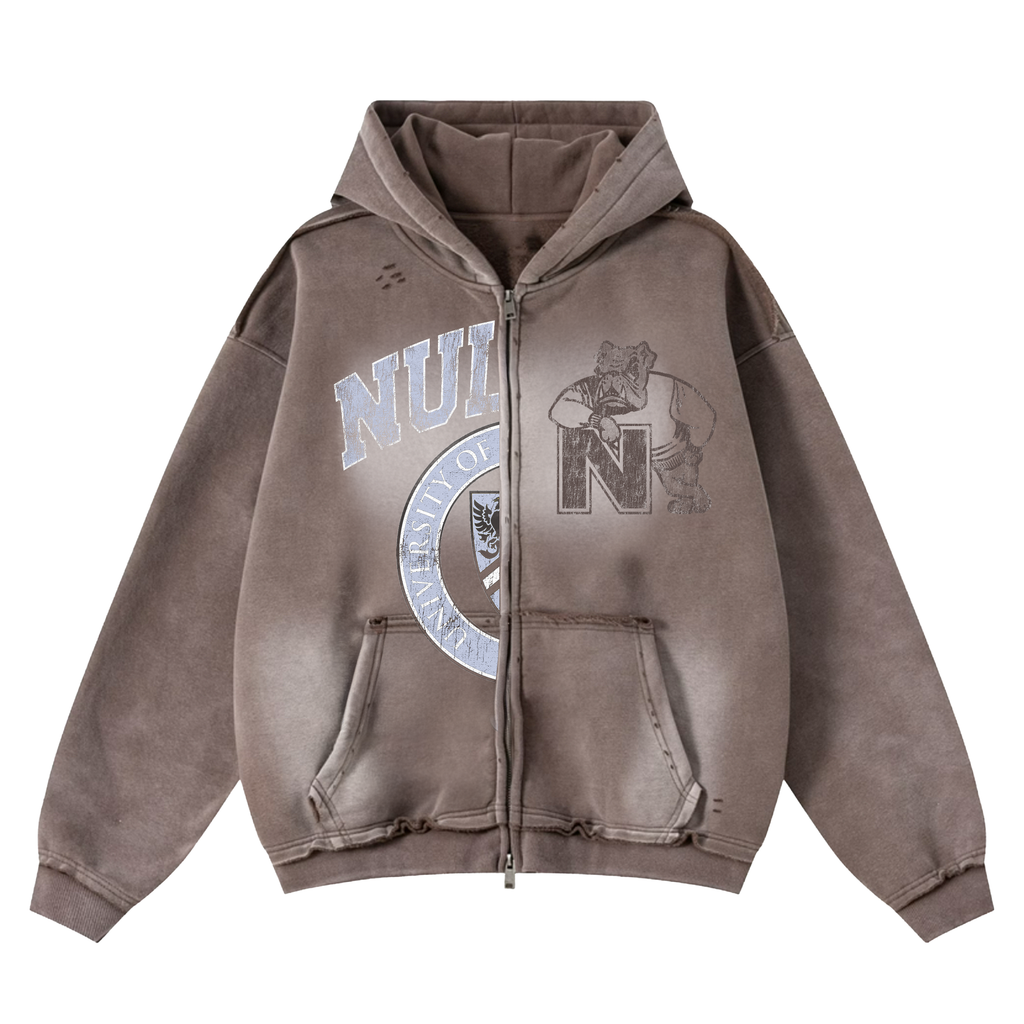 Nulli University Zip-Up Hoodie