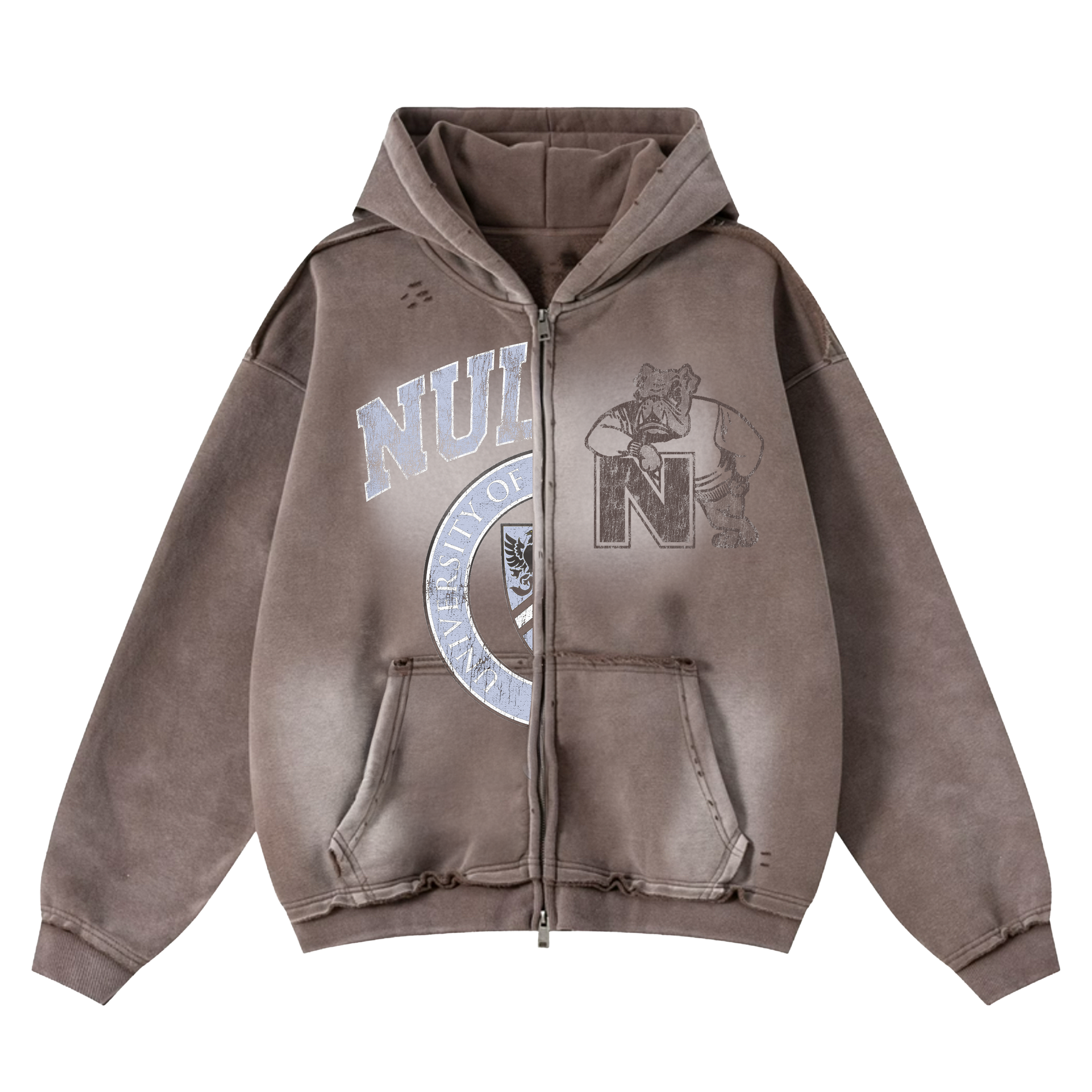 Nulli University Zip-Up Hoodie